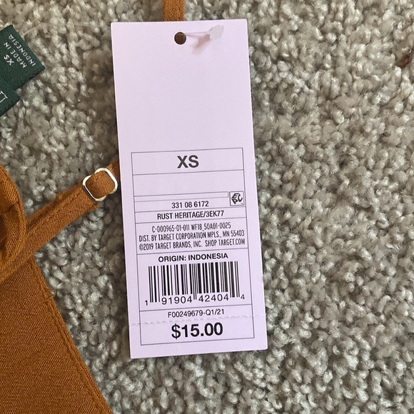 orange dress from wild fable. size xs - Picture 3 of 3